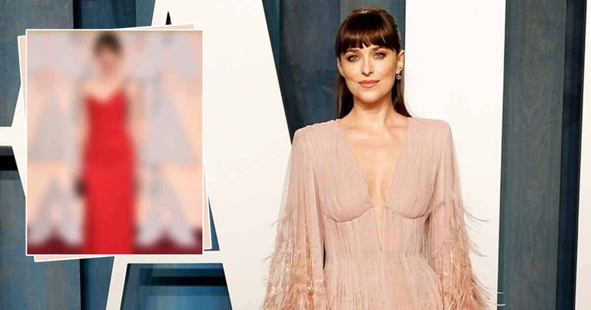 When Dakota Johnson Nailed 'Fifty Shades Of Red' With Her Off-Shoulder Gown Flaunting Her Curvaceous Figure, Check Out!