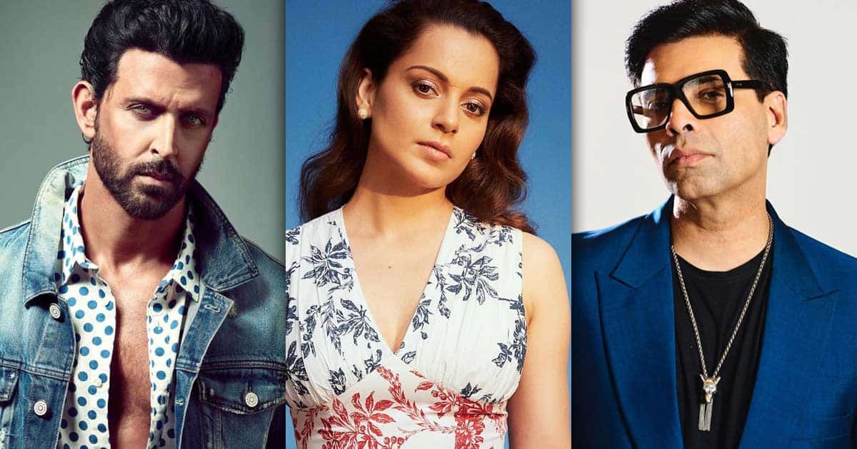 When Karan Johar Took An Alleged Jibe At Kangana Ranaut & Tweeted, “Ungrateful People Need A Reality Check” While She Was On A Live TV Mocking Him & Hrithik Roshan - Deets Inside