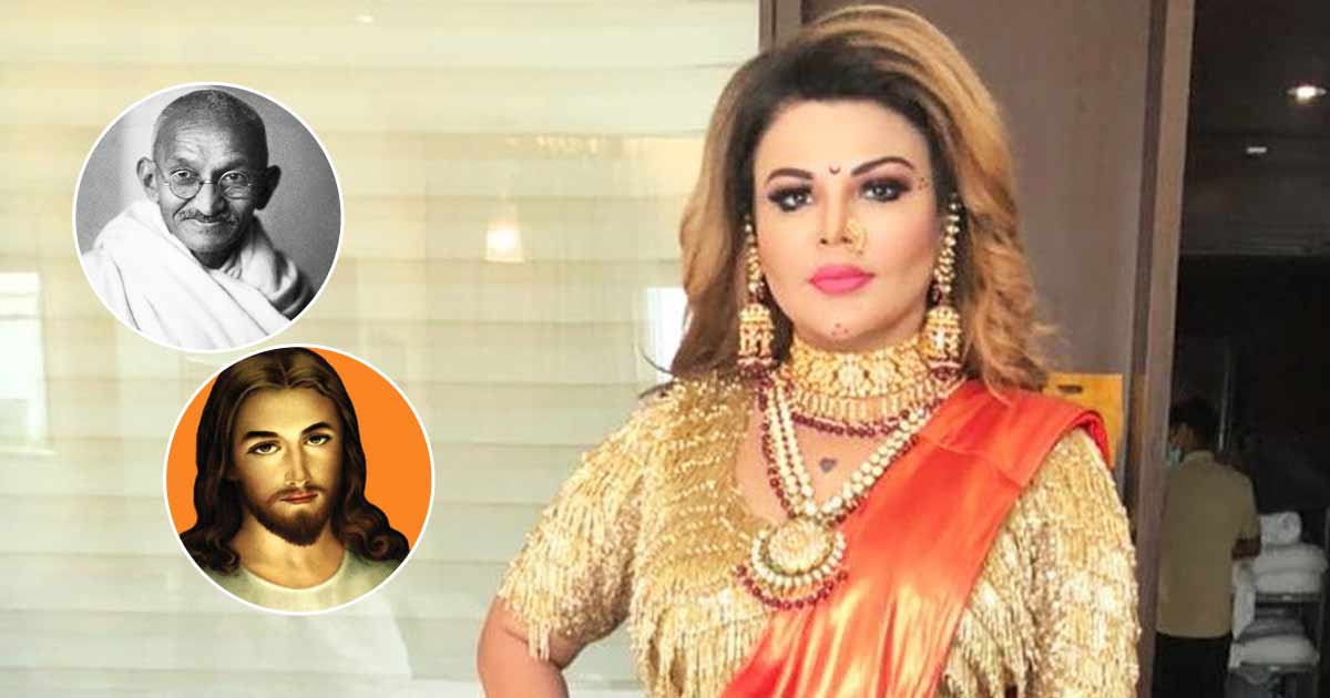 When Rakhi Sawant Compared Herself To Gandhiji & Jesus While Talking About People Criticising Her