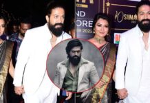 Yash Channels His Inner Rocky Bhai As He Looks Dapper At SIIMA Awards In A White Blazer & Wife Radhika Pandit