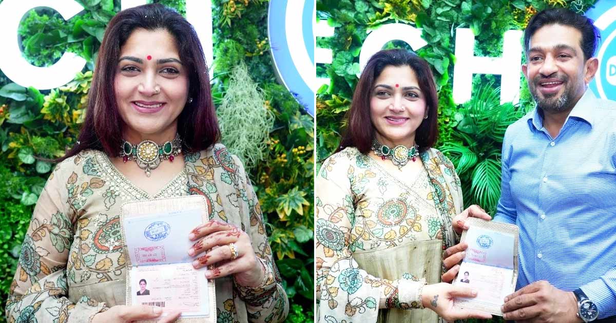 Actress, Politician Khushbu Sundar Gets Golden Visa For UAE
