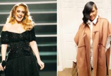 Adele has a fangirl moment when she meets her idol Gabrielle