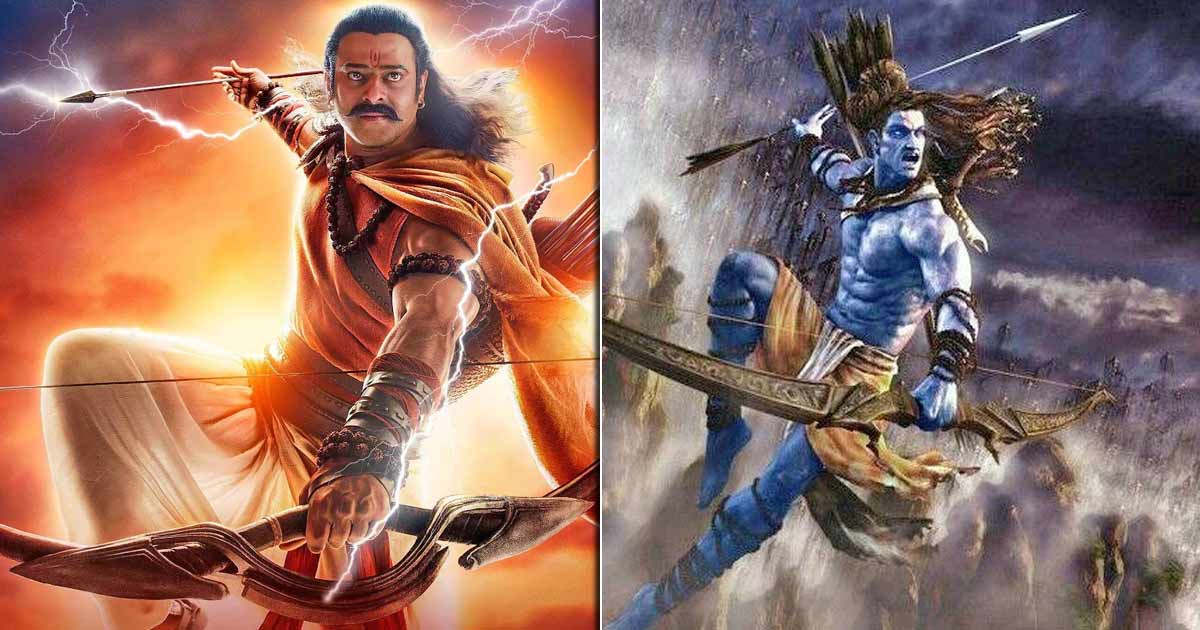 Adipurush Poster Ft Prabhas Accused Of Being Copied From Animation Studio!
