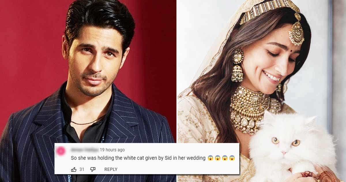 After Confessing Sidharth Malhotra Regrets Gifting Cat To Ex-Girlfriend, He Now Wants To Steal Alia Bhatt’s Edward! Netizens Have Hilarious Reactions