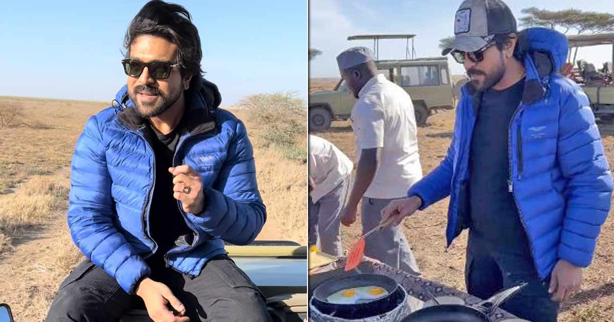 After 'RRR' promo tour, Ram Charan chills out in the wilds of Kenya