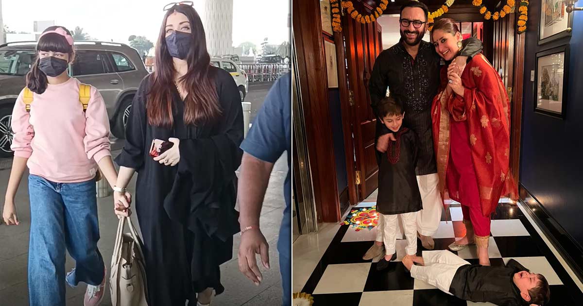 Aishwarya Rai Bachchan Gets Compared To Kareena Kapoor Khan As Netizens Trolls Her For Still Holding 11-Year-Old Aaradhya Bachchan's Hand At The Airport