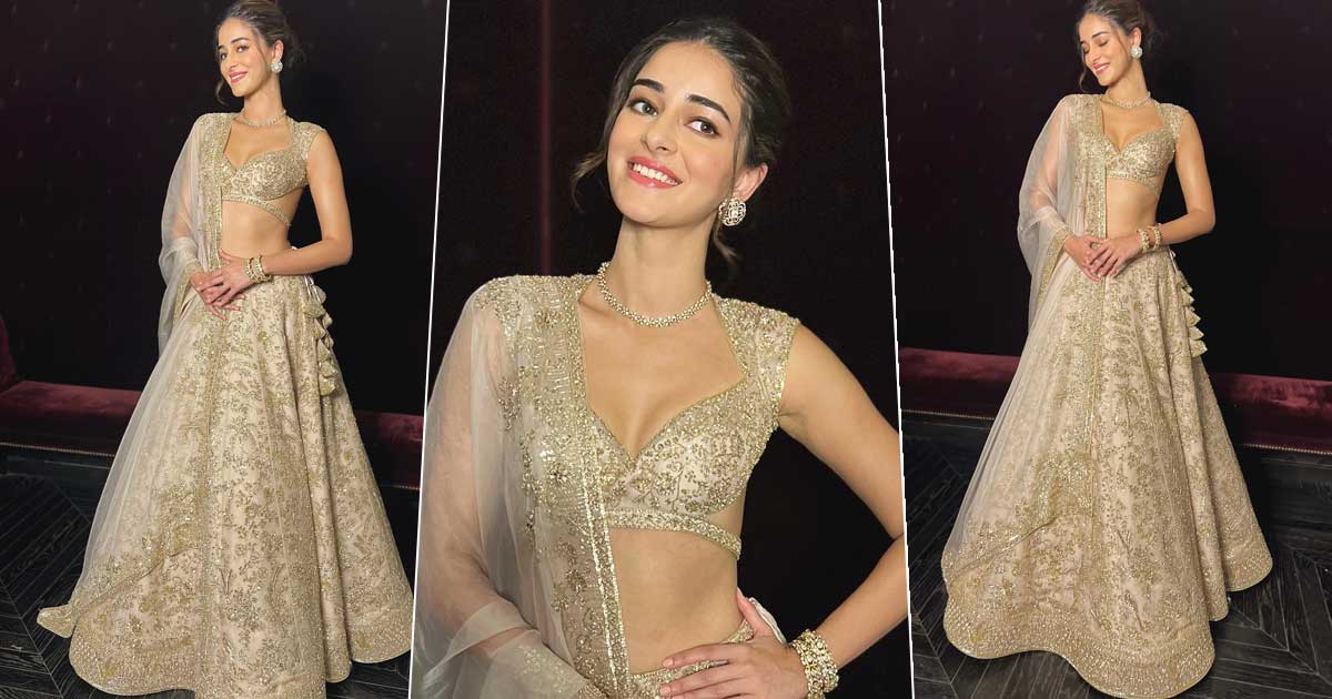 Ananya Panday Takes Diwali Fashion Way Higher The Rockets Will Be This Festive Season, Looks Like A Princess With A 1000W Smile