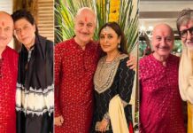 Anupam celebrates Diwali with SRK, Big B and Rani Mukerji