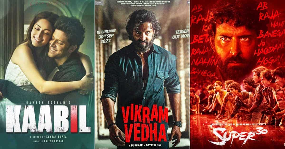 Box Office - Hrithik Roshan's Vikram Vedha has similar weekend as his Kaabil, stays below Super 30 though