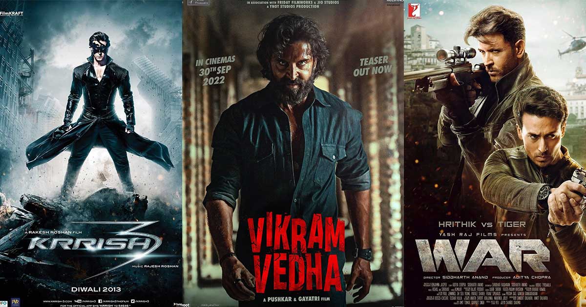 Box Office - Vikram Vedha is just above Mohenjo Daro amongst Hrithik Roshan's Top-10 Week One openers