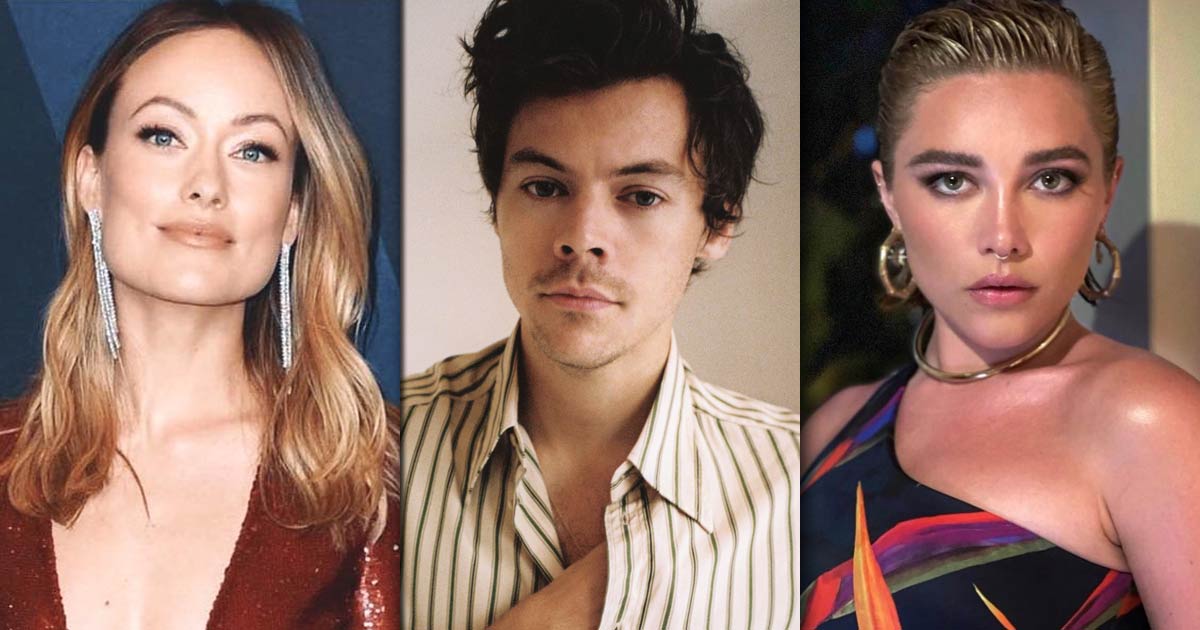 Don’t Worry Darling Drama Continues, Source Claims Harry Styles & Florence Pugh’s ‘Secret Kiss’ On The Sets Led To Actress’ Rift With Olivia Wilde [Reports]