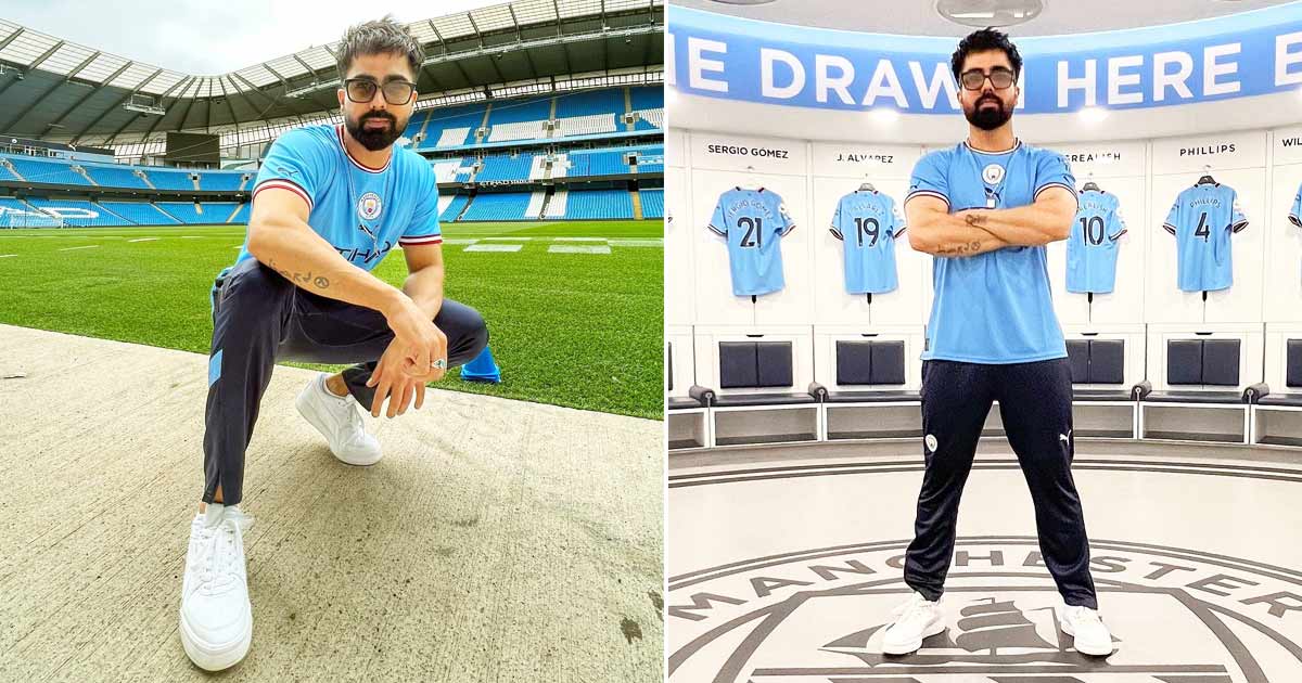 Harrdy Sandhu invited by Manchester City team for match