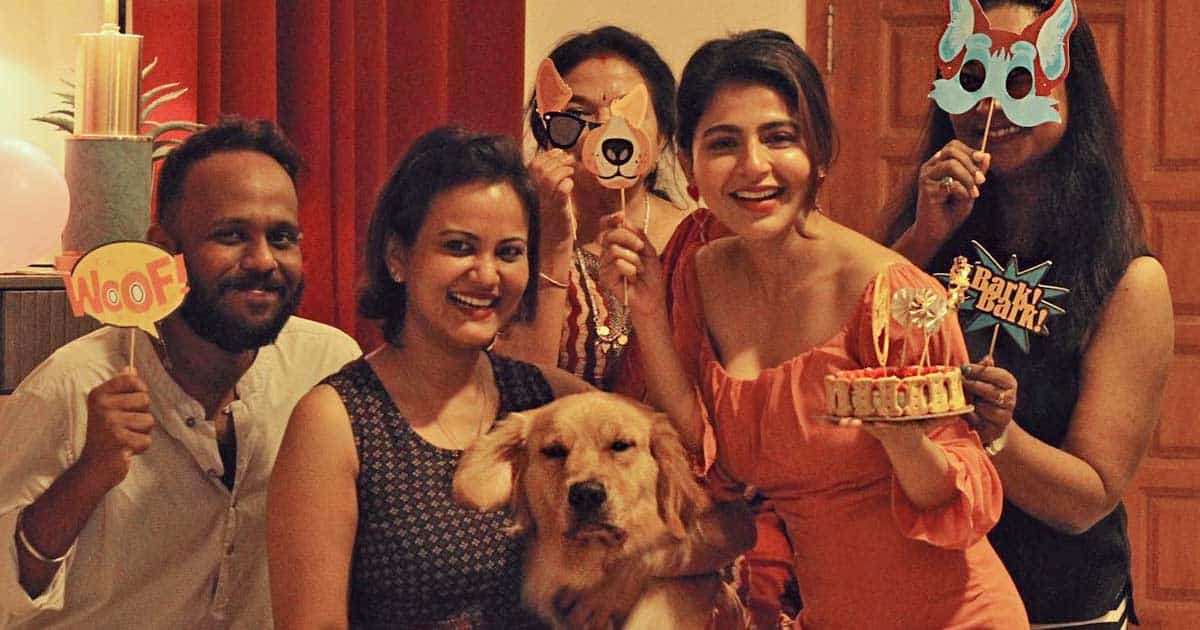 Iswarya Menon celebrates her pet's b'day, says dogs are precious