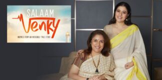 Kajol, Revathi seek blessings from Goddess Durga for their film 'Salaam Venky'