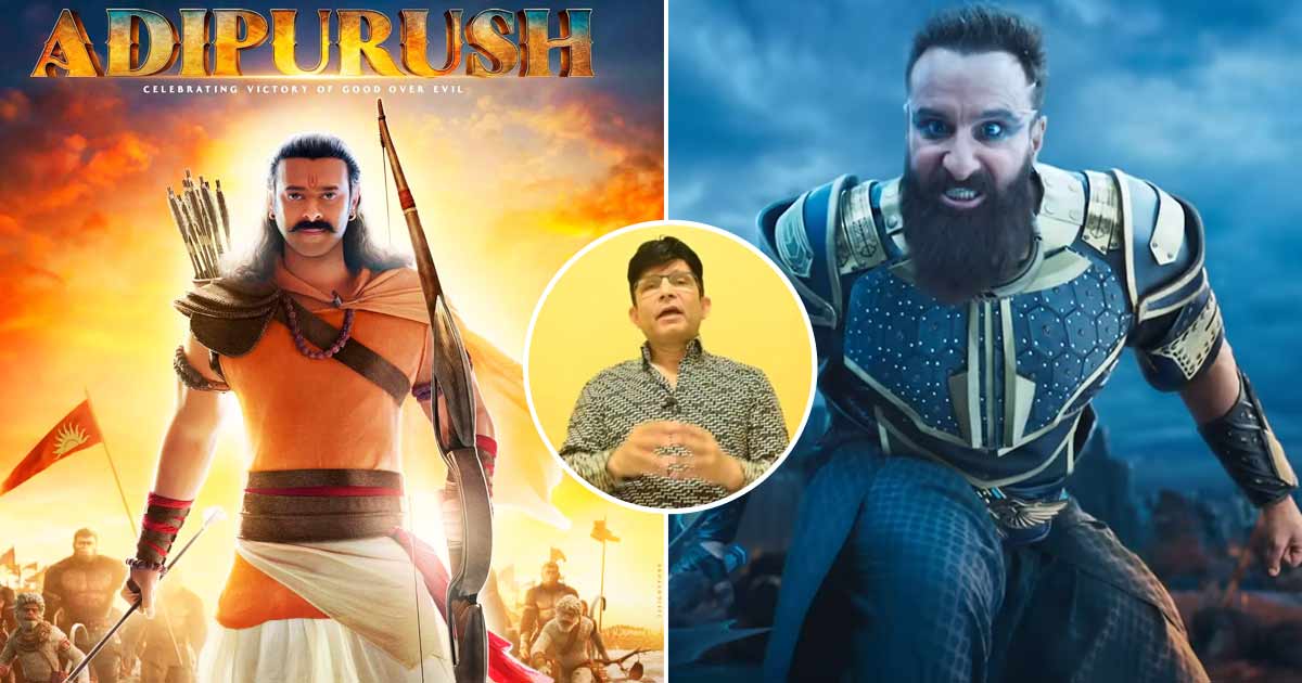 KRK Claims Adipurush Director Om Raut Is Splurging Whopping 50 Crores To Change Saif Ali Khan’s Look Amid Massive Criticism