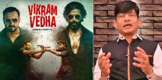KRK Claims Vikram Vedha Is Made On A Budget Of 250 Crores, Declares It A ‘Box Office Disaster’