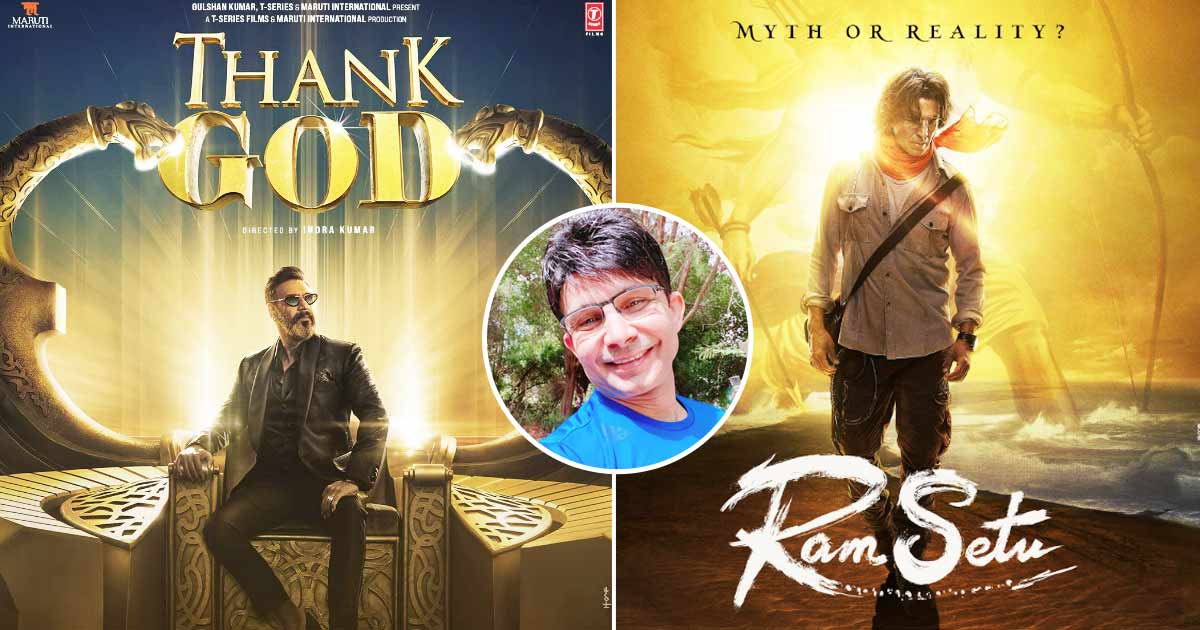 KRK Feels Ajay Devgn & Akshay Kumar Are Making A ‘Big Mistake’ By Releasing Thank God & Ram Setu On Tuesday, Read Tweet!