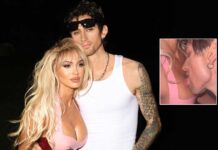 Megan Fox's B**bs Get Licked & Snorted C*caine (Presumably Fake) By Machine Gun Kelly On Halloween, Fan React - Check Out
