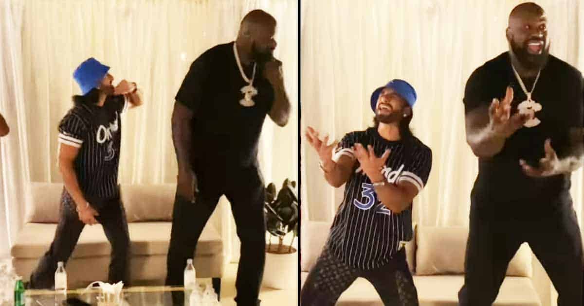 Ranveer Singh gets NBA legend Shaq to dance to 'Khalibali'