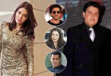 Sherlyn Chopra Says “Sajid Khan Is Close To Shah Rukh Khan, Salman Khan”