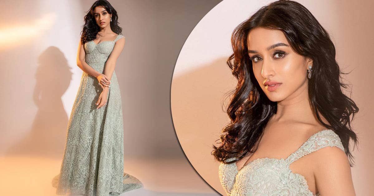 Shraddha Kapoor Turns Into A Sultry Mermaid Donning An Ivory Shimmery Gown Looking Like She's All Set To Put Water On Fire!