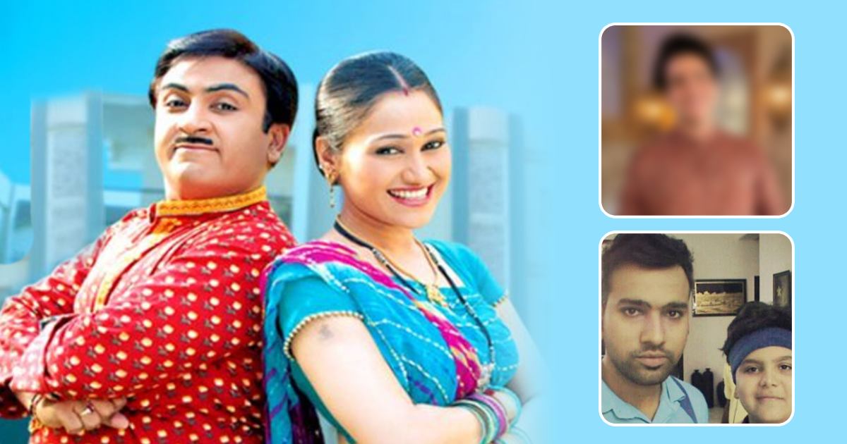 Taarak Mehta Ka Ooltah Chashmah's This Handsome Actor Was Actually Once A Chubby Kid & Also Posed With Cricketer Rohit Sharma, Can You Guess Who's He? Deets Inside