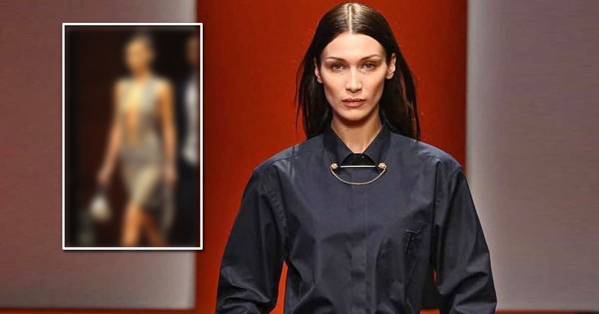 When Bella Hadid Wowed The Crowd In A Silver Chain Dress That Boated Her Toned Body