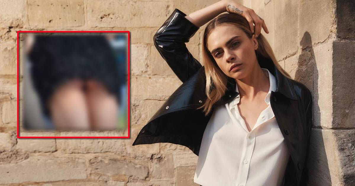 When Cara Delevingne Flash Many Her Booty-Ful Area While Bending Over & Interacting With Fans