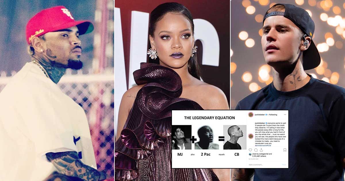 When Justin Bieber Called Chris Brown ‘A Legendary Equation’ Of 2 Pac & Michael Jackson Leading To Massive Backlash For Supporting Rihanna's Alleged ‘Physical Assaulter’ - Read On