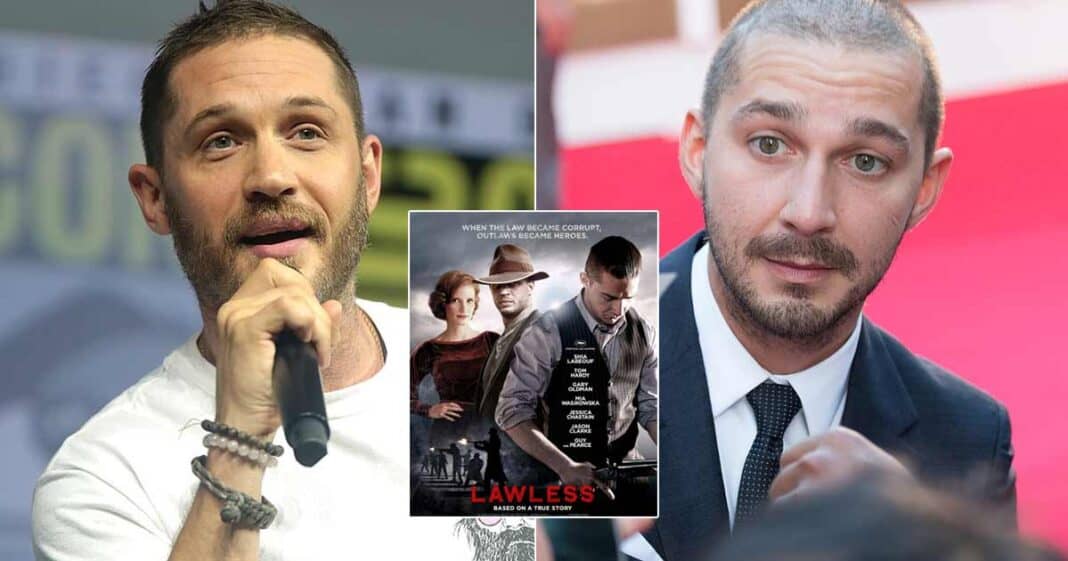 When Tom Hardy Admitted Getting Knocked Out By Shia Labeouf On The Sets Of Lawless Hes A 9515