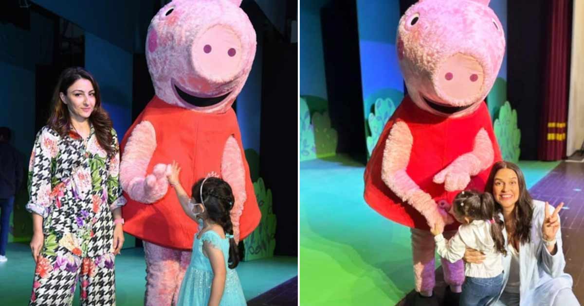 Bollywood Mums Join Their Kids To Groove Along With The 'Peppa Pig' Family