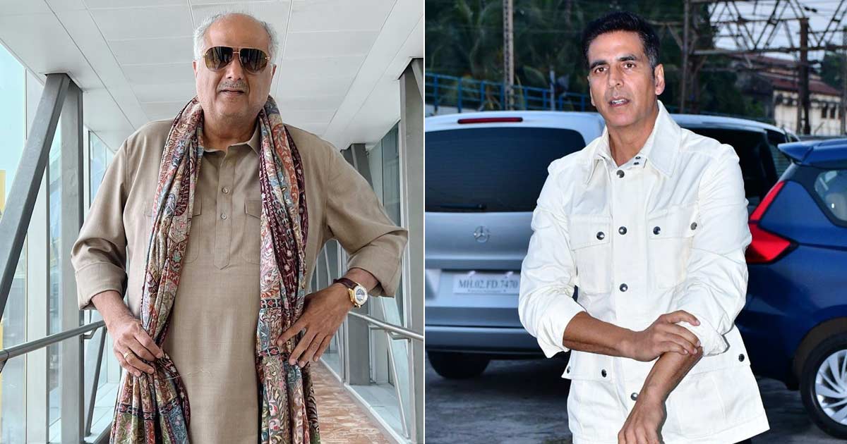 Did Boney Kapoor Take A Dig At Akshay Kumar For Wrapping Movies Quickly?