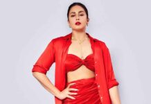 Huma Qureshi Graces An Event In A Red Cut-Out Dress But Gets Trolled By The Netizens