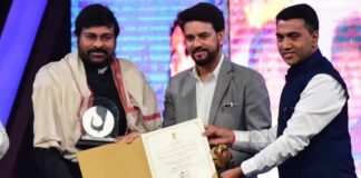 IFFI: Indian Film Personality award conferred on Megastar Chiranjeevi