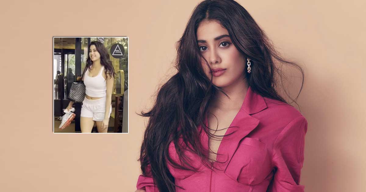 Janhvi Kapoor Carries Her Shoes In Hands Donning Shorts & Crop Top Outside The Gym, Netizens Troll - Deets Inside