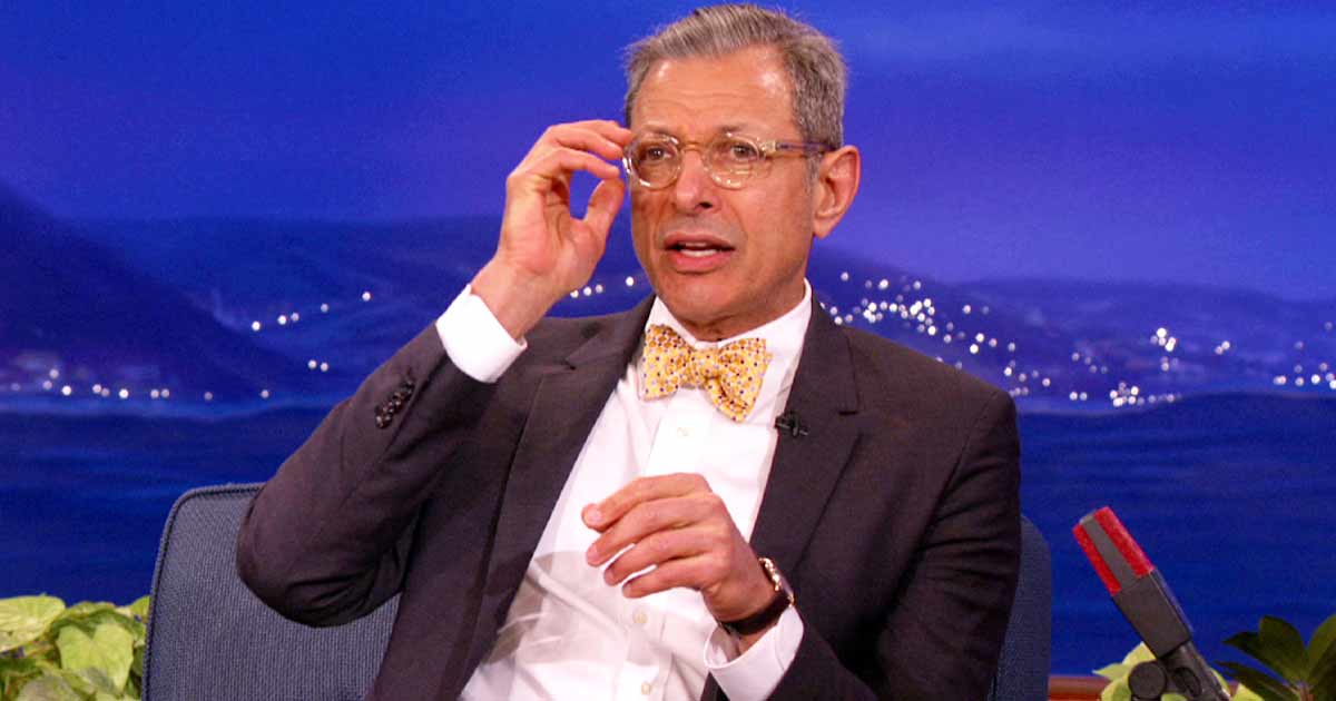 Jeff Goldblum talks about being dad at 70 to 'feral creatures'