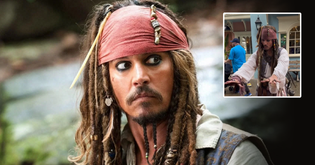 Johnny Depp Secretly Appeared As Captain Jack Sparrow At Disneyland Fans Are Convinced After 8736