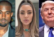 Kanye West Claims Former US President Donald Trump Abused His Ex-Wife Kim Kardashian