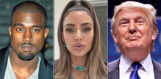 Kanye West Claims Former US President Donald Trump Abused His Ex-Wife Kim Kardashian