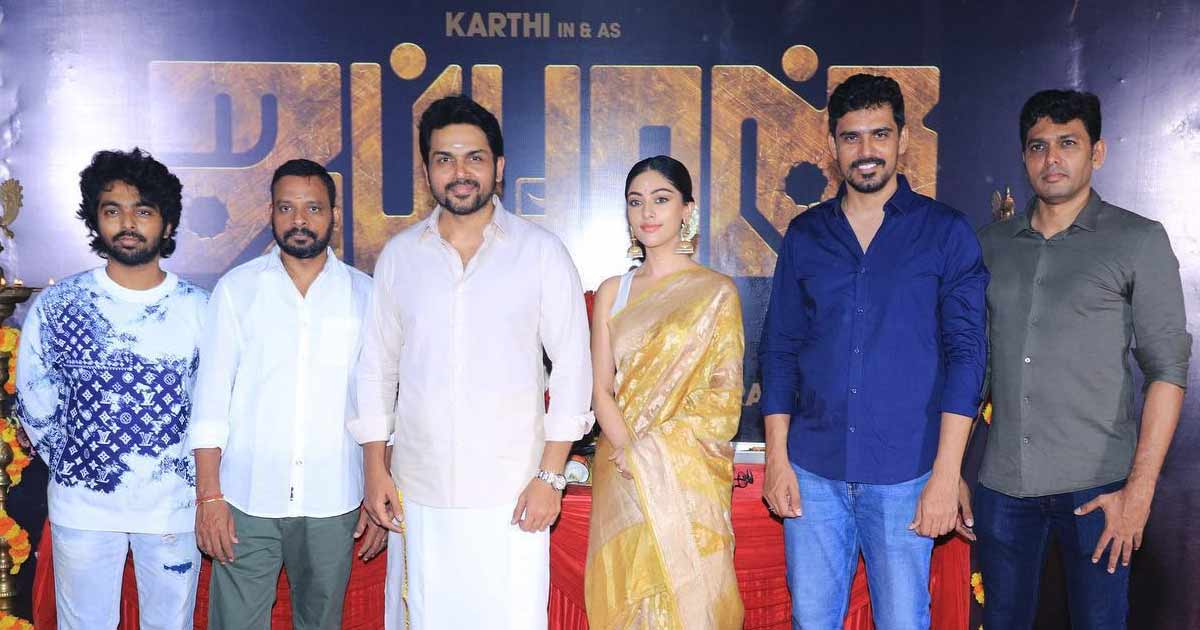 Japan: Karthi's 25th Film In Collaboration With Raju Murugan Goes On The Floors With Puja