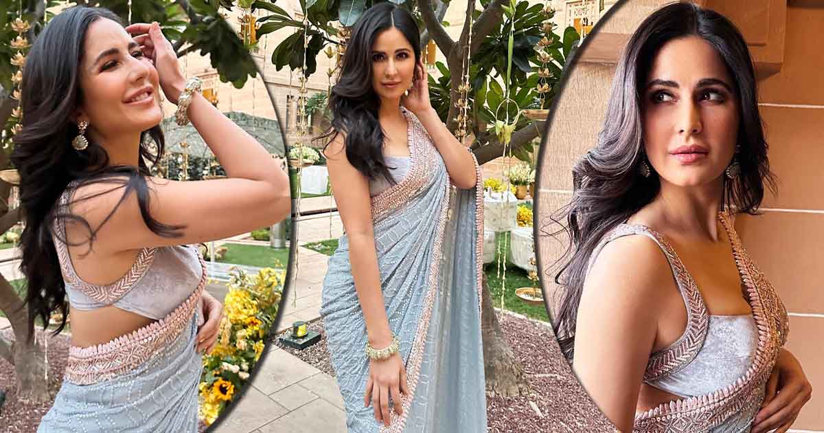 Katrina Kaif In Manish Malhotra Saree Looks Gorgeous As Ever & We Can't Stop Admiring Her Beauty!