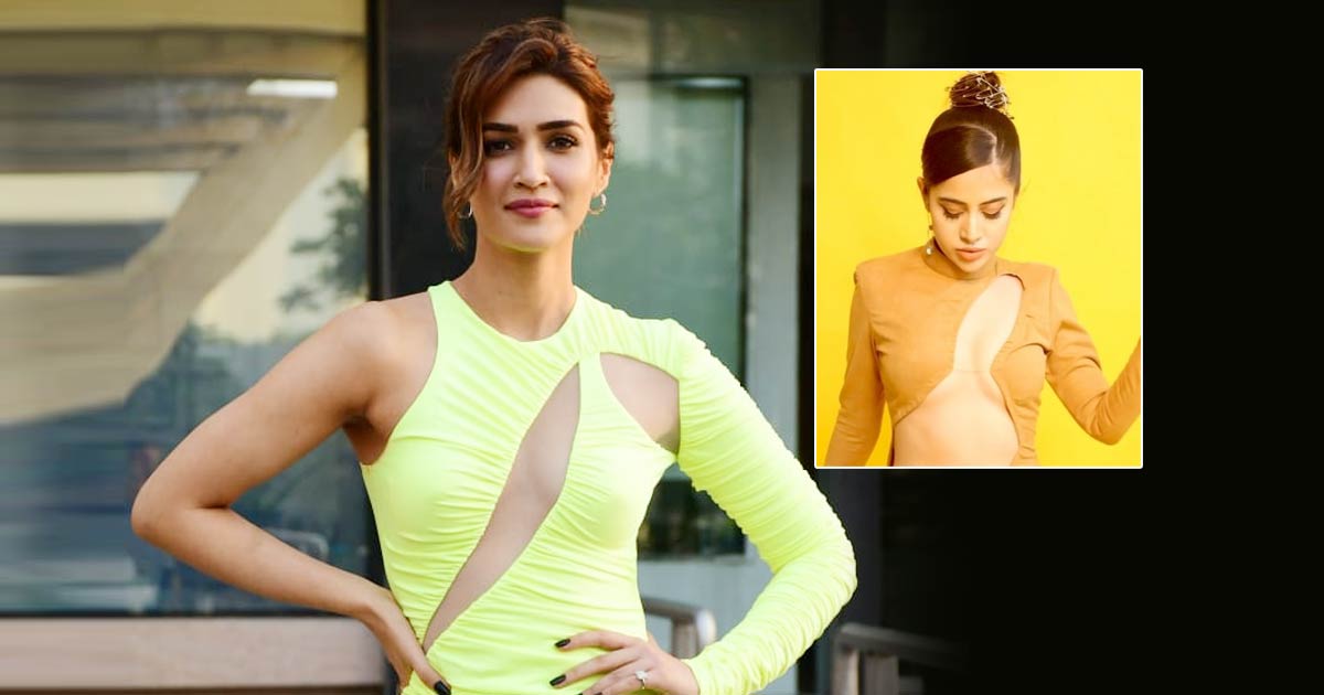 Kriti Sanon Dons A Neon Yellow Cut-Out Mini Figure-Hugging Dress, Netizens Troll & Compare Her With Uorfi Javed, Read On!