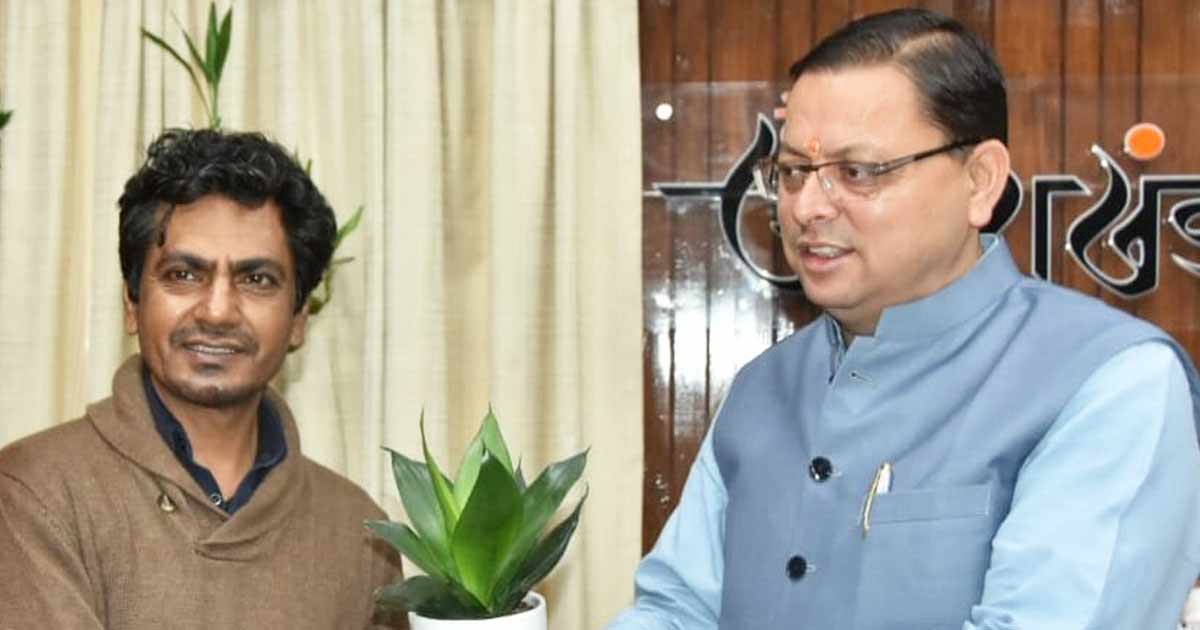 Nawazuddin Siddiqui In Uttarakhand For A Shoot, CM Dhami Invites Him To Dinner