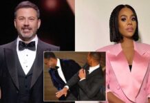Regina Hall Takes A Dig At Will Smith, Assures 2023 Host Jimmy Kimmel 'Nobody Comes Up Out The Audience'