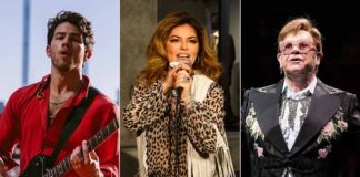 Shania to release 'Come on Over' deluxe version with Sir Elton, Nick Jonas