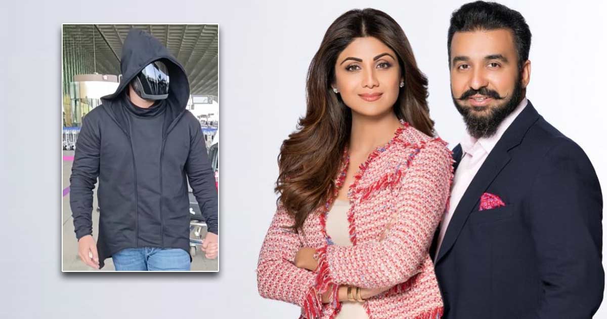 Shilpa Shetty's Husband Raj Kundra Trolled By Netizens For Continuing To Wear A Mask - Deets Inside