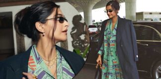 Sonam Kapoor Gets Called "Fashion Disaster" For Her Latest Layered Airport Look