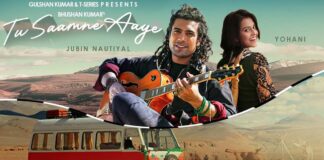 'Tu Saamne Aaye' a peppy number making good use of colours and landscapes