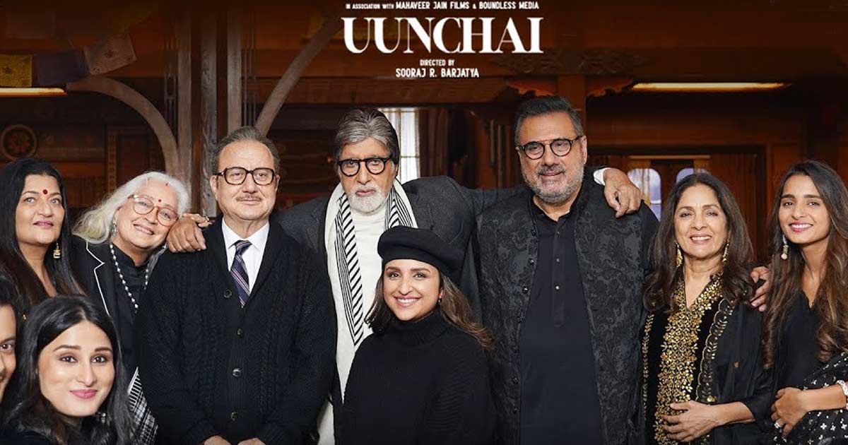 Uunchai Box Office Day 4 (Early Trends): Amitabh Bachchan, Anupam Kher & Boman Irani Starrer See A Growth, Read On