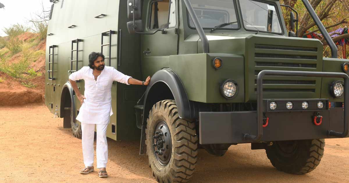 Pawan Kalyan Is All Set For His Election Campaign With His New Vehicle